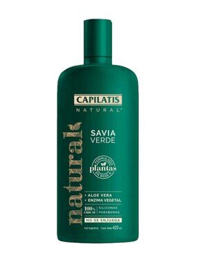 Capilatis Natural Savia Verde plant-based enzymes aloe vera leave in conditioner